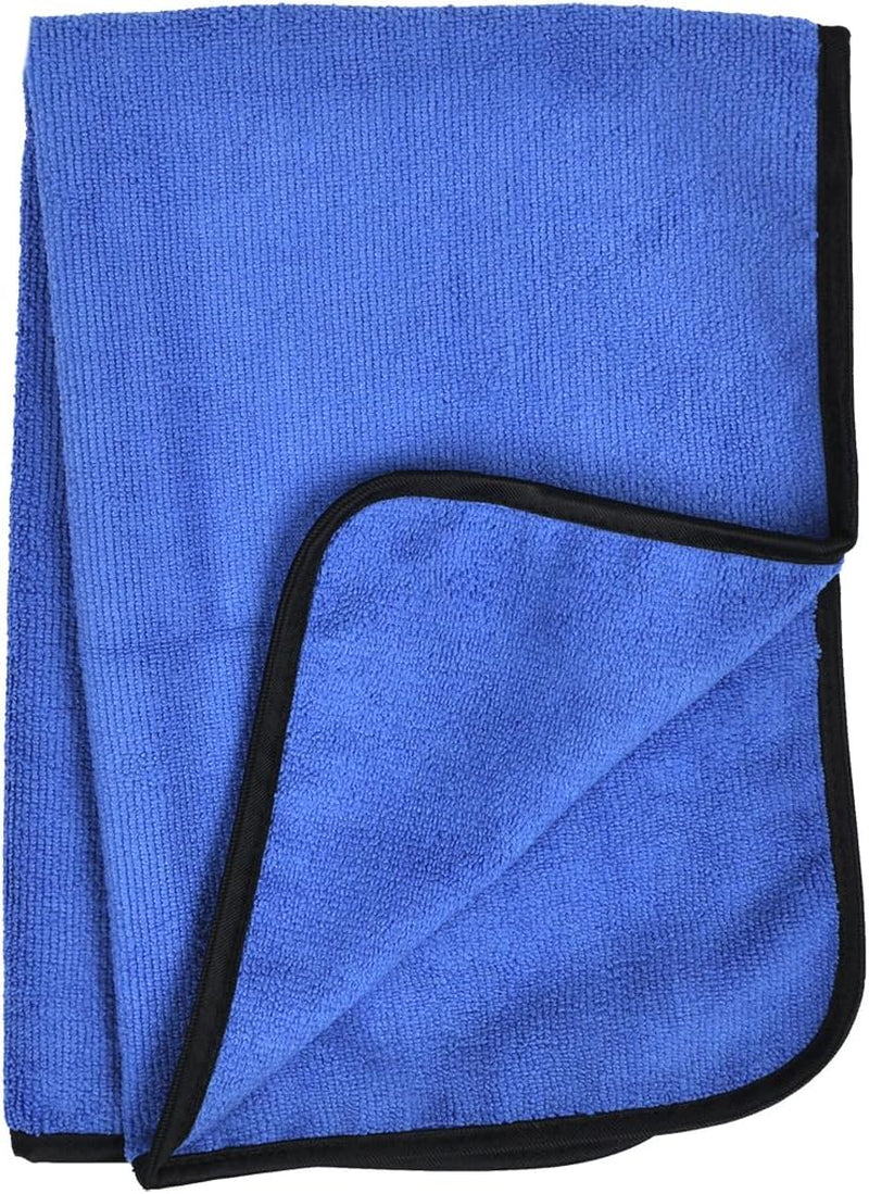 Cleaning and Drying Premium 390GSM Microfiber Towels, 16 by 24 Inches, 12 Pack